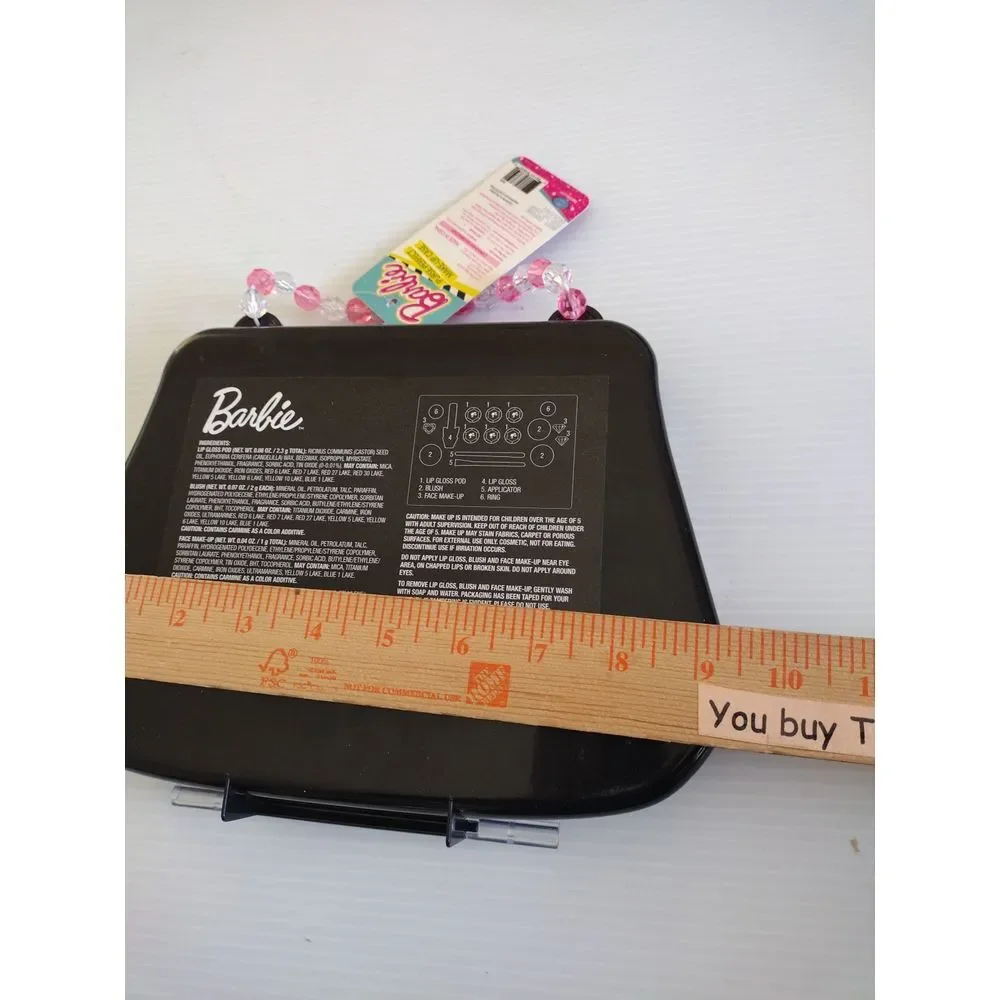 Barbie Purse Perfect Make Up‎ Case Purse Needed Handle No Make Up Included